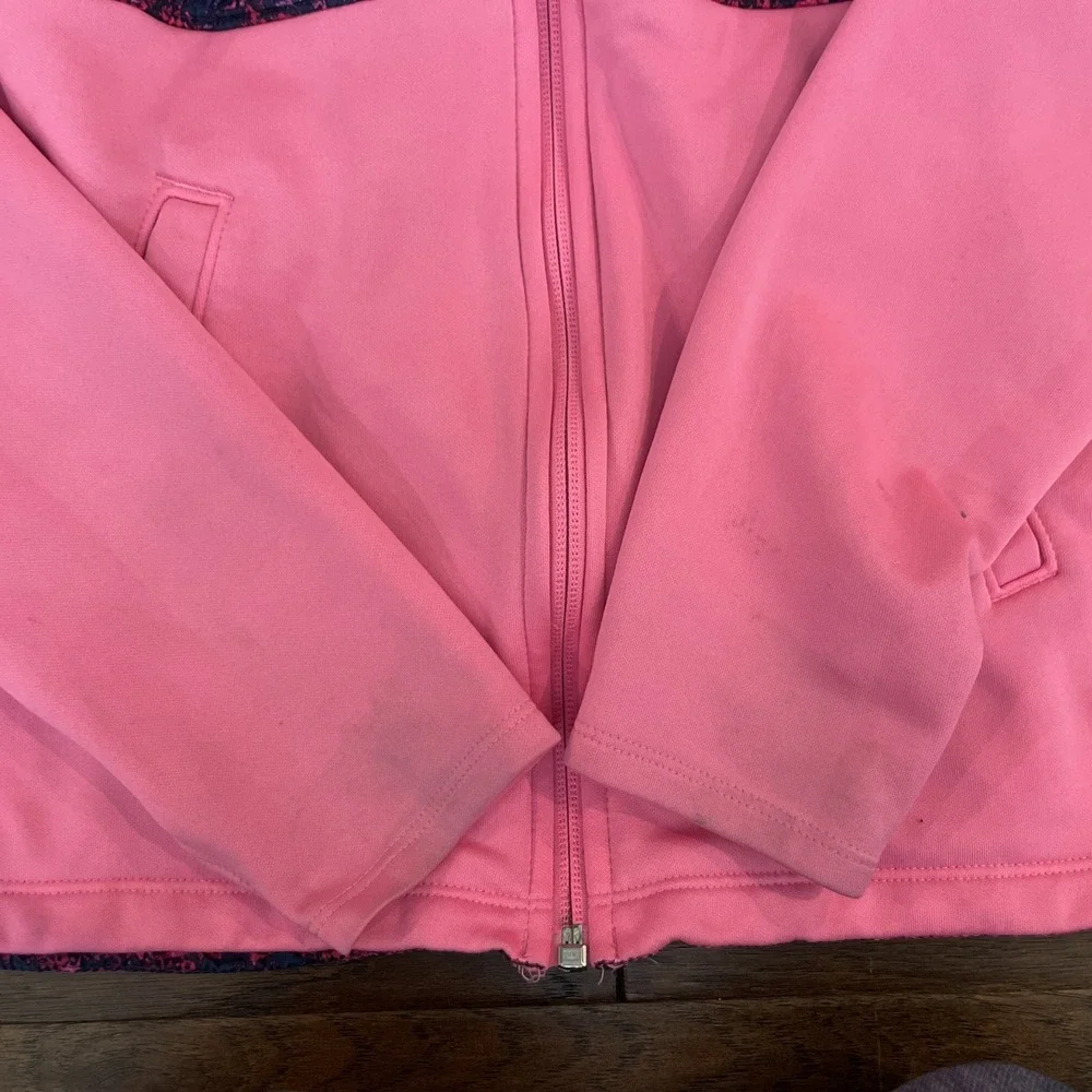 The North Face Jacket Girls Size M (10/12)‎ Pink Zip Hood